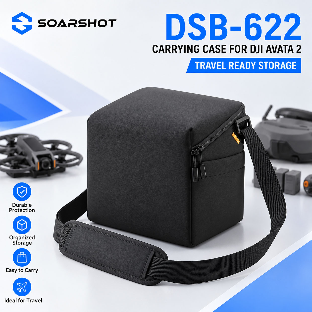 Fpv Drone Bag - SOARSHOT DJI 아바타 2 고글 3