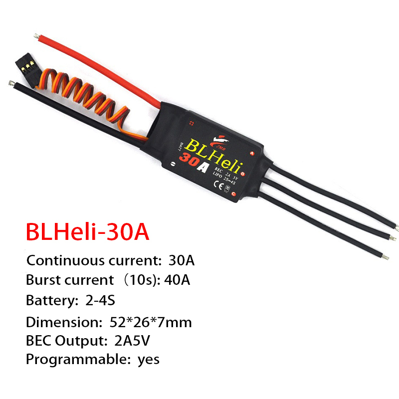 브러시리스 ESC BLHeli 20A 30A 50A,  - Fpv Drone Esc 리뷰 및 가격