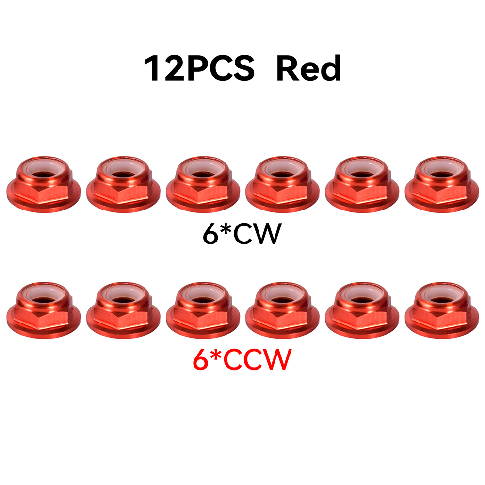 12pcs M5 모터 나사 너트 알루미늄 합금 CW C - Fpv Drone Bag 리뷰 및 가격