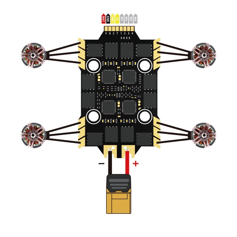 [프로모션] RC FPV 드론용 60A 4-in-1 6 - Fpv Drone Esc 리뷰 및 가격