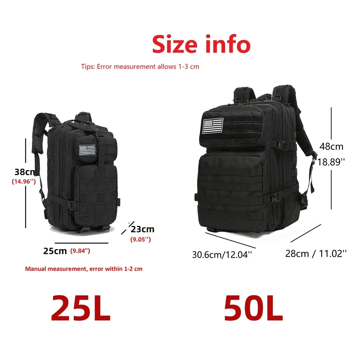 25L/50L 전술 배낭 몰리 가방 야외 가방 배낭 하 - Fpv Drone Bag 리뷰 및 가격